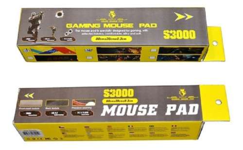 Mouse Pad - Soft Gaming Mouse Pad - S3000 Desk Top Mouse Pad