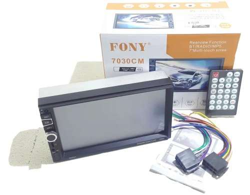 Car Radio - 7" Double Din Touch screen BT/USB/SD/AUX/MP3 Media player 7030CM