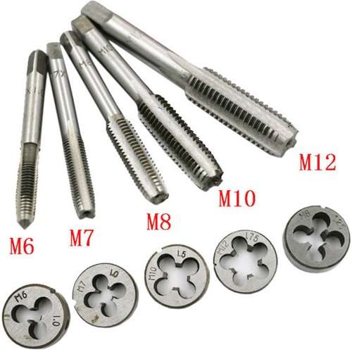 Tap and Die Set - 12pc Tap and Die Set - 12pc DIY & Professional Tap & Die Set