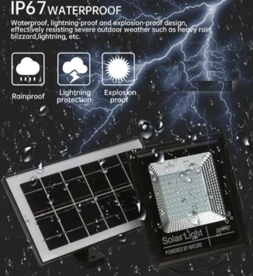 25W Solar Light - LED 25W Solar Floodlight - GD-8625 25W Solar Light