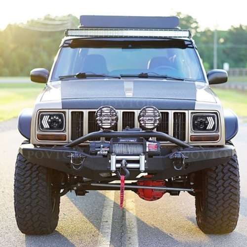 7x5" H4 LED Headlight Set - Universal 7x5" H4 LED Headlight Set - 7x5" 60W 4-in-1 LED Headlight Set