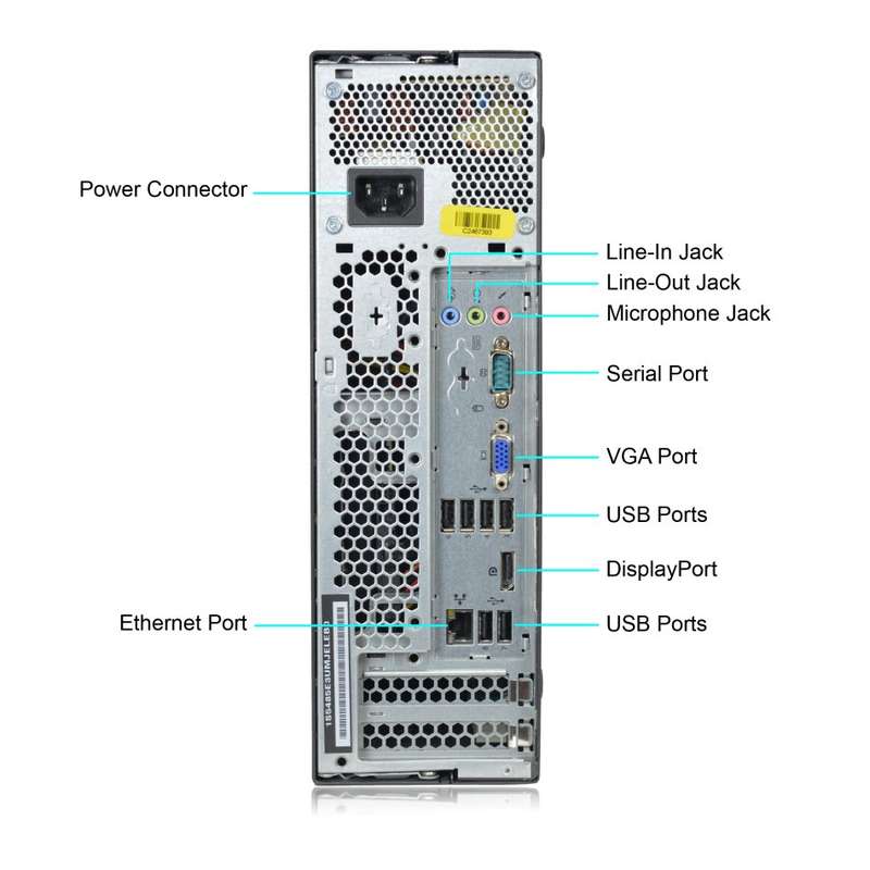 LENOVO THINKCENTRE M90 i7 SFF - 4GB RAM - 500Gb HARDRIVE - WIN 7 PRO
