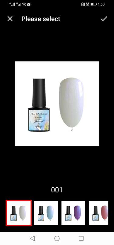 6 Bottles/Kit MAD DOLL Solid