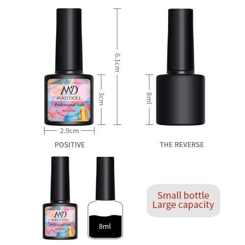 6 Bottles/Kit MAD DOLL Solid