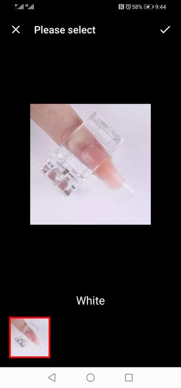 Poly Extention Gel Set Nail