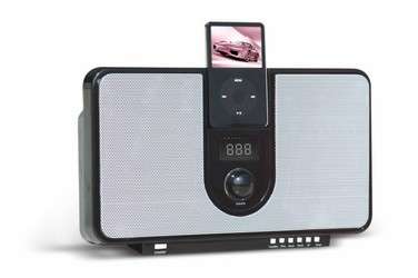 IPOD NANO WITH DOCKING STATION WITH CLOCK RADIO