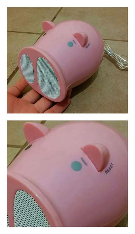 Piggy USB Speaker & FM Radio