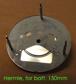 clock dials with backplates