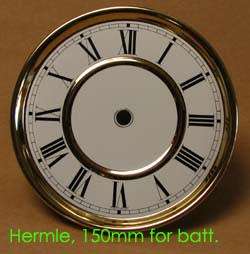 clock dials with backplates