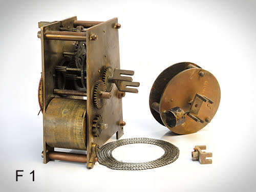 Antique Clock Movements, English Fusee