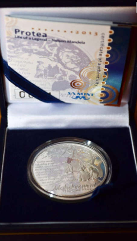 2013 Proof Protea Silver R1* Nelson Mandela-Life of a Legend!!