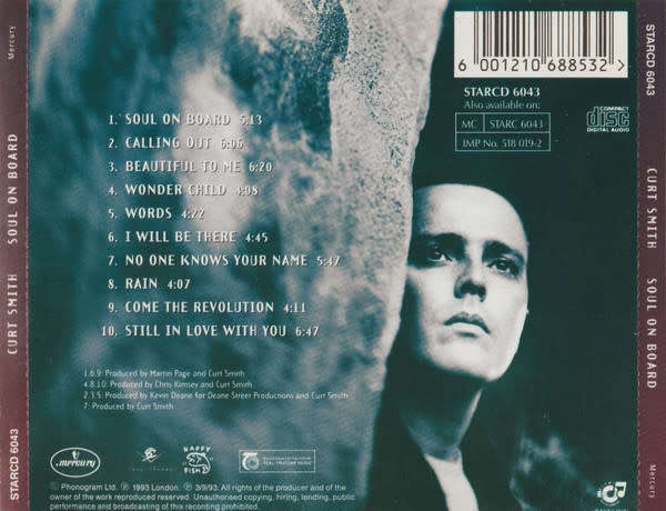 Curt Smith - Soul On Board (CD, Album)