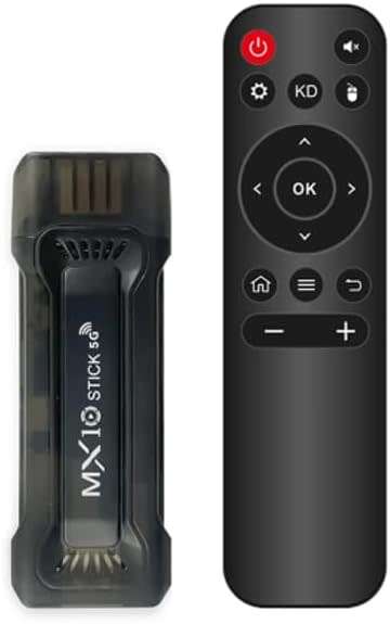 4GB/32GB MX10 Android Tv Stick (Supports DSTV, NETFLIX, SnowMax, Disney+, YouTube and much more)