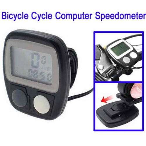 Bicycle computer... Ride your bike, and know your speed.