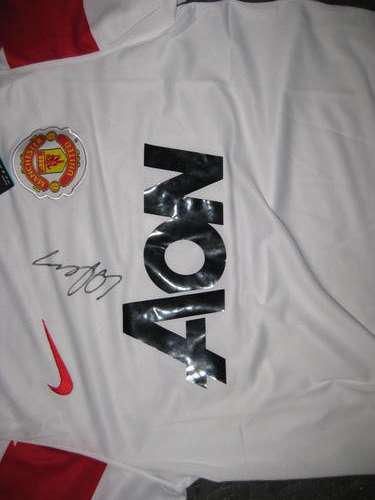 Wayne Rooney signed Man Utd 2010/11 NEW away shirt