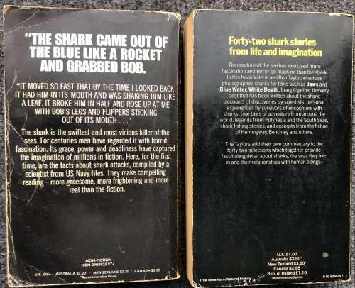 Shark and Shark Attack  2 books