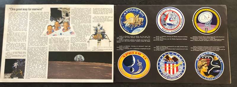 The Apollo Epic - Caltex collectable stickers