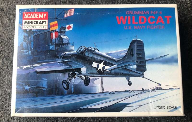 Grumman Wildcat - Academy plastic kit