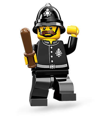 Lego Constable - series 11 Minifigure (71002)
