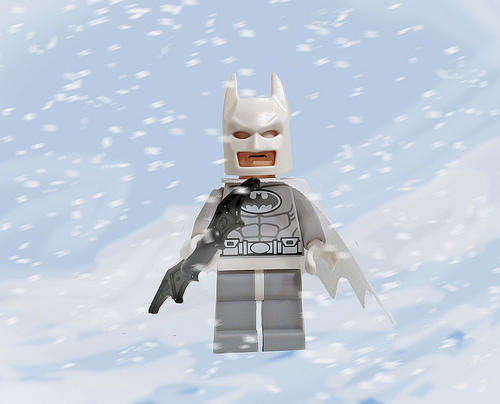 NEW! Limited time offer. Lego Arctic Batman Minifigure