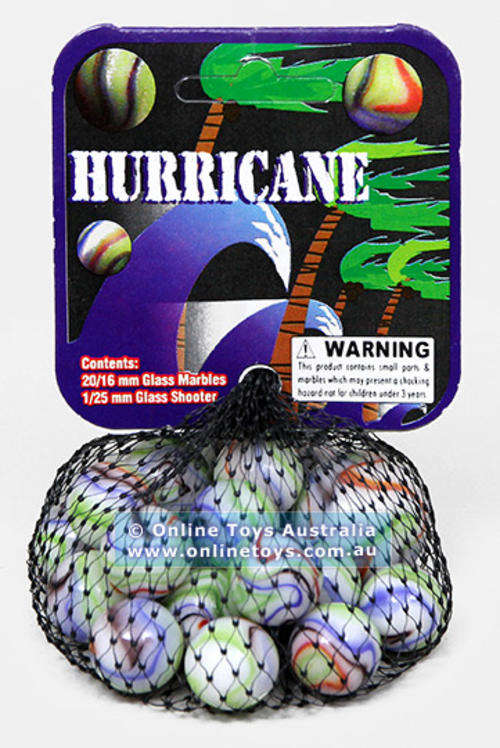 21 Hurricane Marbles
