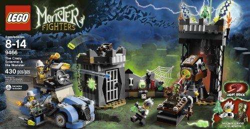 MONSTER FIGHTERS Frankenstein and Crazy Scientist set!