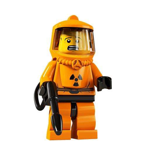 LEGO Minifigures series 4 -  Hazmat Guy - DISCOUNTED