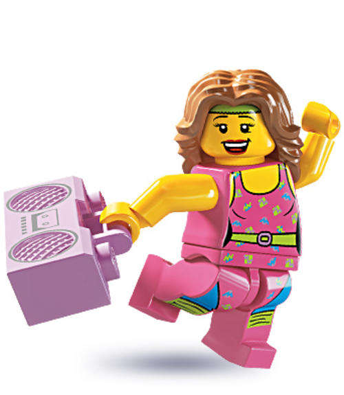 LEGO MINIFIGURES SERIES 5  Fitness Girl