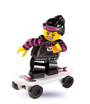 LEGO Minifigures series 6 - Skater girl