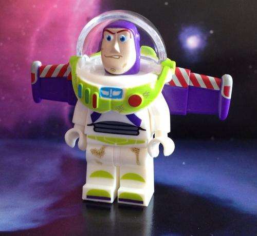 No Brand (lego compatible) Buzz Lightyear with dirt stains Minifigure Toy Story