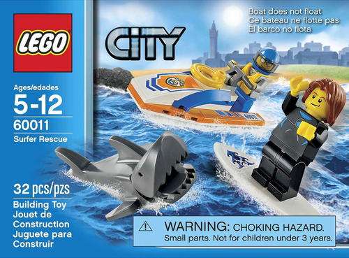 LEGO CITY Surfer Rescue 60011