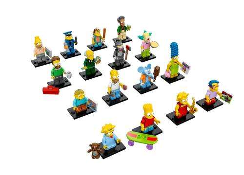 Lego Simpsons MINIFIGURES - Complete Set - ALL 16! NEW AND SEALED