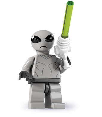 Lego Minifigure series 6 - Classic Alien