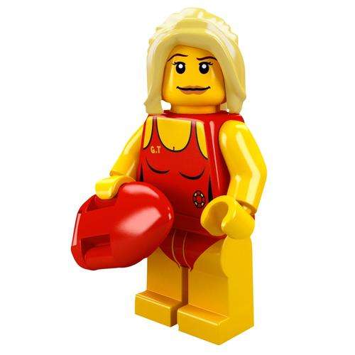 Lego Minifigure series 2 - Lifeguard