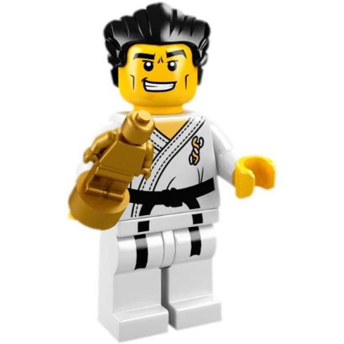 Lego Minifigure series 2  Karate Master