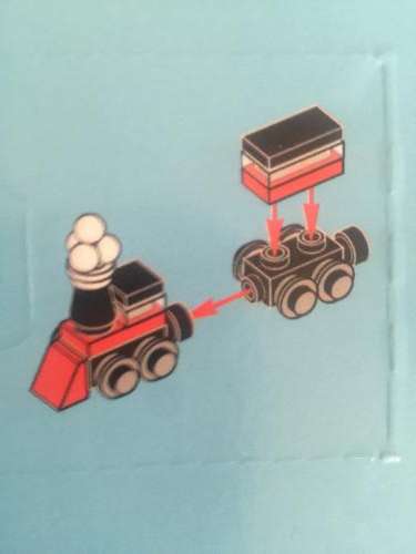 New Lego Toy Train (toy for a minifigure)