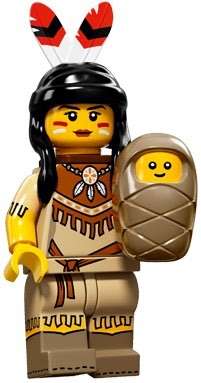 New**  - LEGO Minifigures series 15 - Tribal Woman