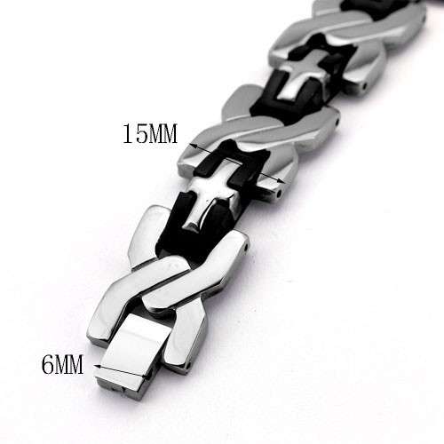 Exquizite Trendy Stainless Steel Men's Bracelet