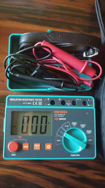 Waco EM480A Insulation Resistance Tester