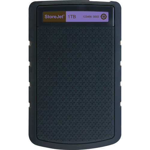 Transcend 1TB StoreJet Anti-Shock External Hard Drive (Purple)