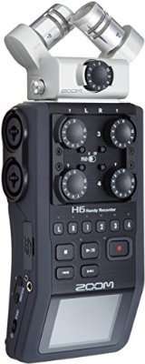Zoom H6 Handy Recorder with Interchangeable Microphone