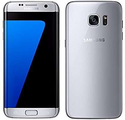 Samsung Galaxy S7 Edge 32GB SM-G935F Silver/Titanium WARRANTY - October 2018 with MTN