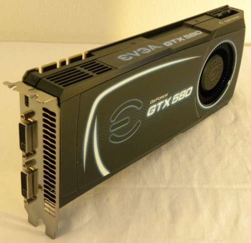 EVGA GeForce GTX 580 1536 MB GDDR5 PCI Express 2.0 2DVI/Mini HDMI SLI Ready Graphics Card (FAULTY)
