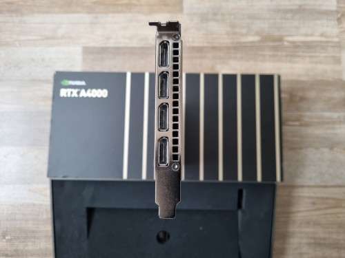PNY RTX A4000 16GB GDDR6 256-bit PCIe 4.0 Workstation Graphics Card