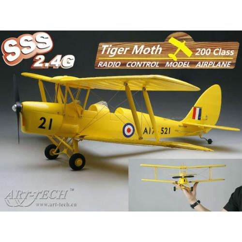 Ready to Fly Tiger Moth 560mm (200 Class) Free Shipping