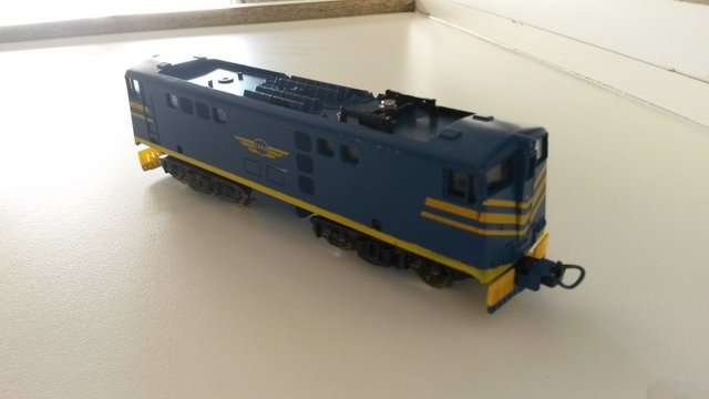 Electric Unit (dummy loco) Blue Train