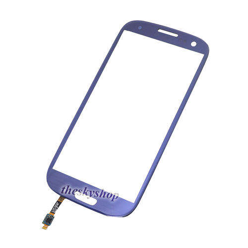 Replacement Screen Lens Glass for Samsung Galaxy S3 SIII i9300 Pebble Blue
