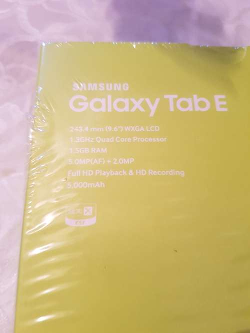 Samsung Galaxy Tab E