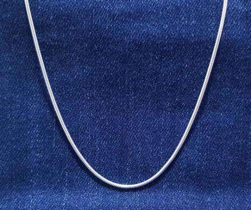 925 silver chain necklace, - 45cm