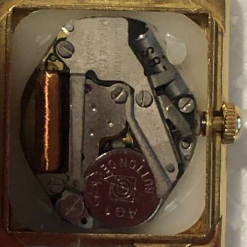 Elegant Geneve Classique Tank Ladies Watch ONLY (Working)